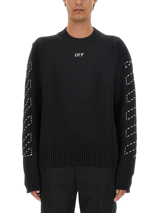 Off-White Jersey With Logo
