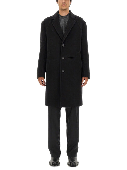 Alexander Mcqueen Single-Breasted Coat