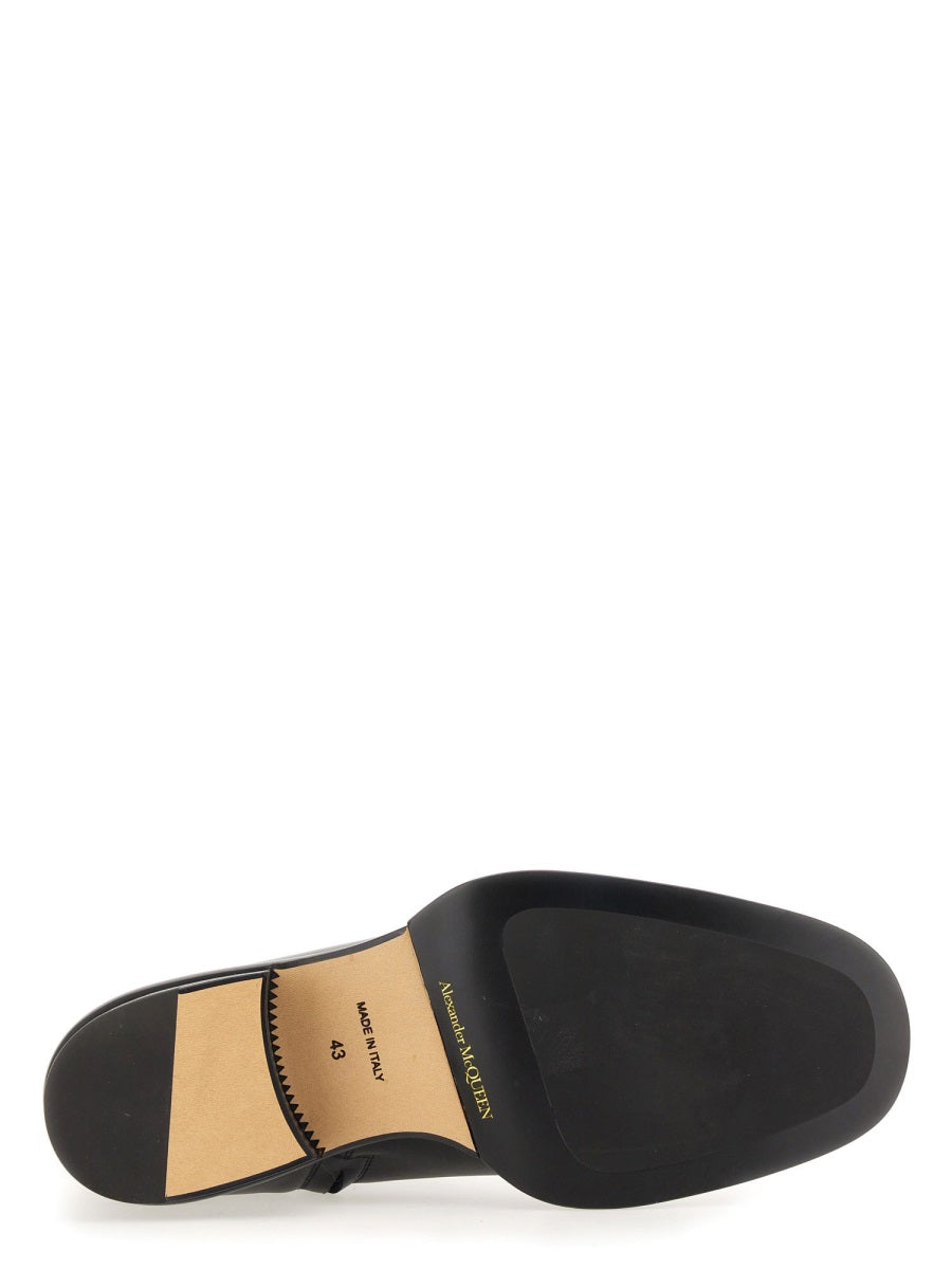 Alexander Mcqueen Cuban Stack Boot