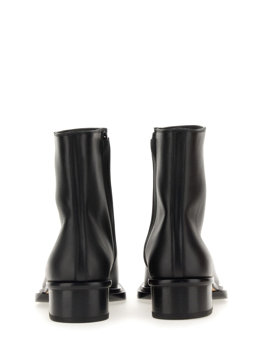 Alexander Mcqueen Cuban Stack Boot