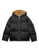 Prada Re-Nylon Hooded Down Jacket