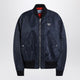 Prada Blue Re-Nylon Bomber Jacket