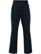 Moncler Blue Cotton Jogging Trousers