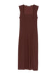 Patrizia Pepe Brown Polyamide Elastan Dress