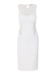 Patrizia Pepe White Bustier Dress