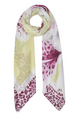 Liu Jo Avocado Green Silk Scarf