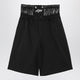 Moncler X A$Ap Rocky Black Nylon Blend Bermuda Shorts
