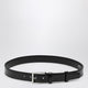 Prada Black Polished Leather Belt