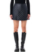 Moncler Moncler Diamond-Quilted Mini Skirt