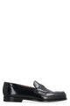 Prada Brushed Leather Loafers