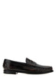Prada Dark Brown Leather Loafers