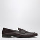 Prada Dark Brown Leather Loafers