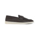 Prada Caffè Suede Loafer