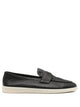 Prada Grained Leather Loafers
