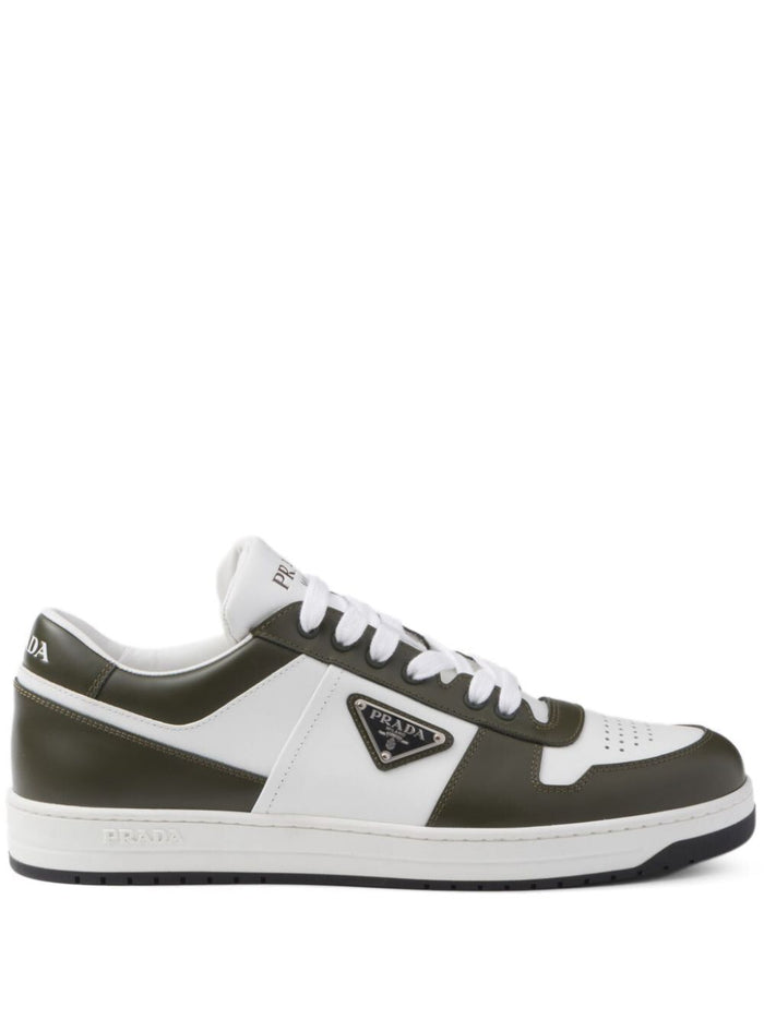 Prada Two-Tone Downtown Sneakers