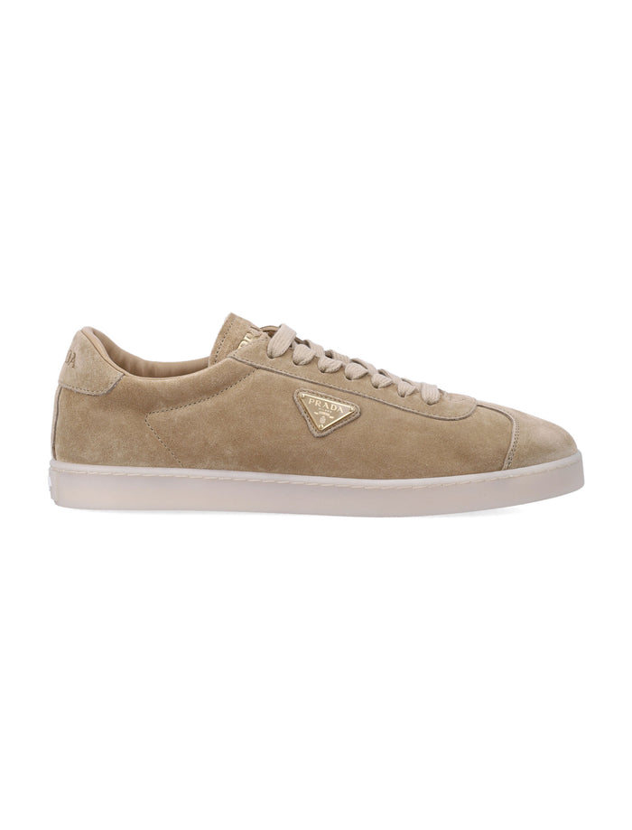 Prada Prada Suede Low-Top Sneakers