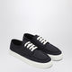Prada  Sneakers Navy Blue In Cotton Canvas
