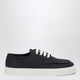 Prada Sneakers Navy Blue In Cotton Canvas