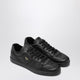 Prada Black Sneakers In Hammered Leather