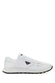 Prada White Nylon And Leather Prax 2.0 Sneakers
