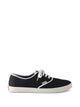 Prada Drill Black Cotton Rubber Sneakers