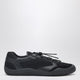 Prada Black Speedrock Sneakers In Leather And Mesh