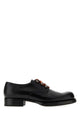 Prada Black Leather Lace-Up Shoes