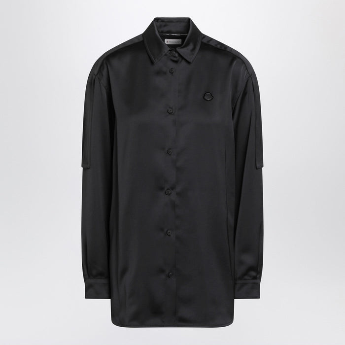 Moncler X Edward Enninful Black Long-Sleeve Shirt