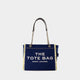 Marc Jacobs Tote The Medium Denim Live White Logos