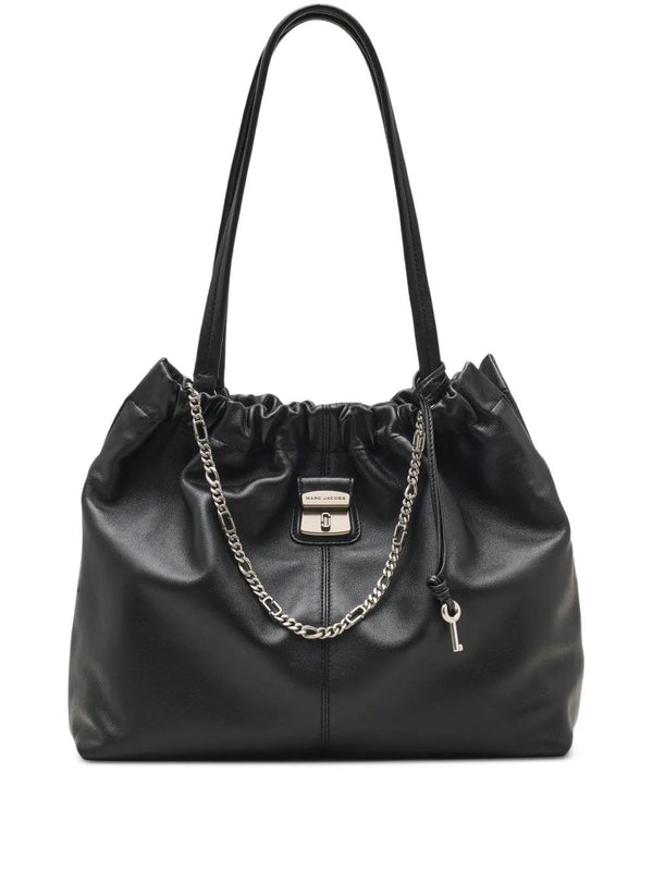 Marc Jacobs Cristina Tote With Chain Embellishments And Drawstring Closure