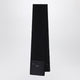 Prada Black Wool Scarf With Re-Nylon Pocket