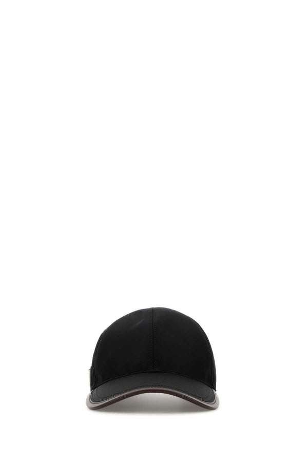 Prada Black Re-Nylon Baseball Cap