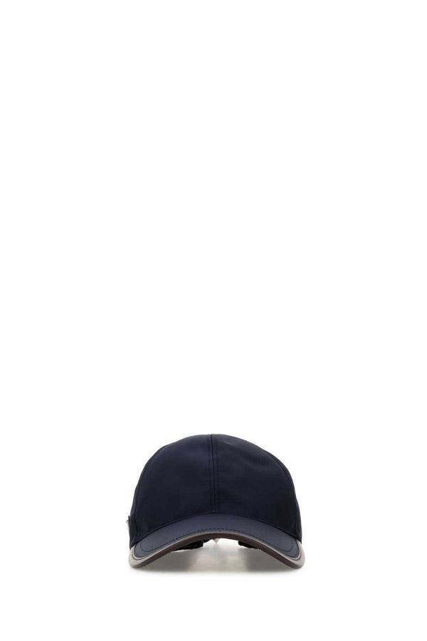Prada Navy Blue Re-Nylon Baseball Cap