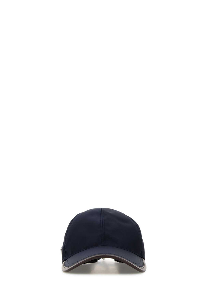Prada Navy Blue Re-Nylon Baseball Cap