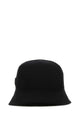 Prada Black Re-Nylon And Gabardine Hat
