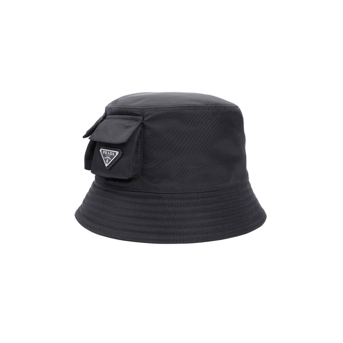 Prada Black Re-Nylon Bucket Hat