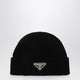 Prada Wool Hat With Triangle Logo