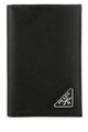 Prada Black Leather Card Holder