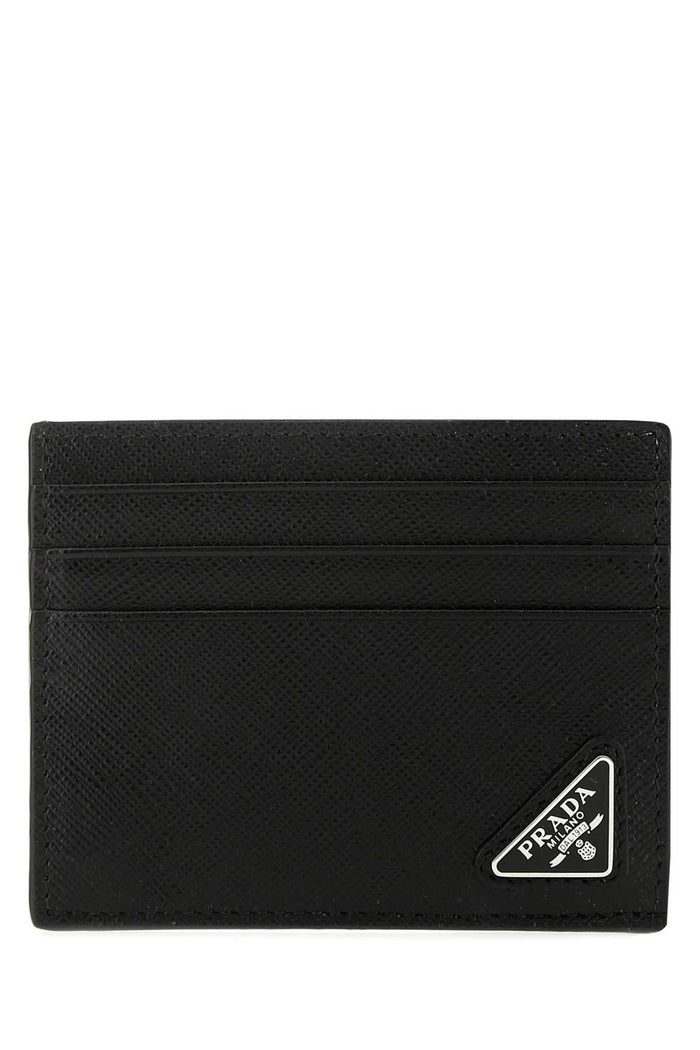 Prada Saffiano-Leather Card Holder