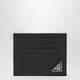 Prada Black Saffiano Leather Credit Card Holder