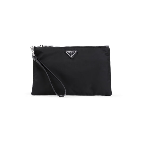 Prada Black Re-Nylon Clutch