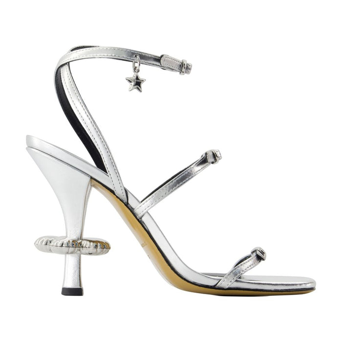 Marc Jacobs The Daisy Pumps -  - Leather - Silver