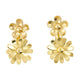 Marc Jacobs Daisy Wild Statement Earrings Hair Clips -  - Metal - Gold