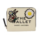 Marc Jacobs The Mini Compact Wallet -  - Leather - Ivory