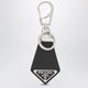 Prada Black Saffiano Key Holder With Logo