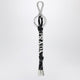 Prada Black Fabric Key Ring
