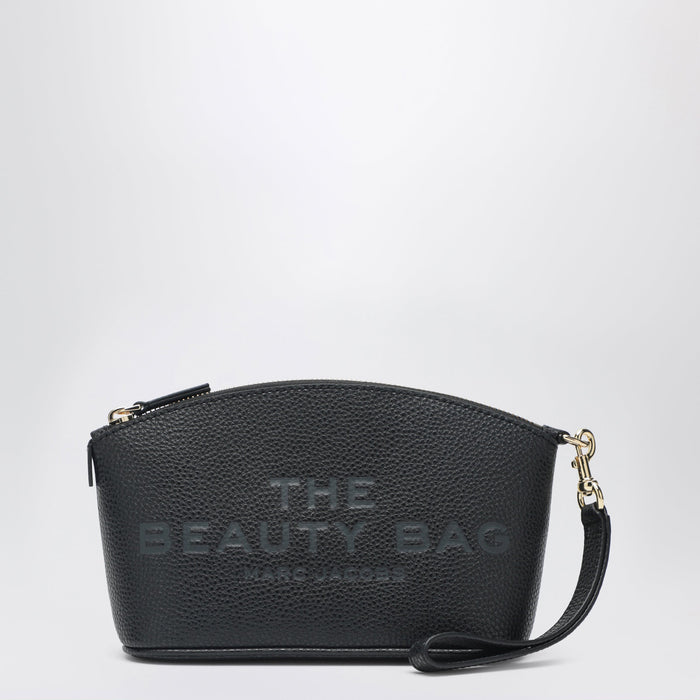 Marc Jacobs The Beauty Case Bag Black Grained Leather