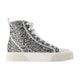 Marc Jacobs The High Top Sneakers -  - Synthetic - Silver