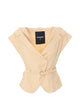 Patrizia Pepe Patrizia Pepe Belted Sleeveless Waistcoat