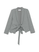 Patrizia Pepe Patrizia Pepe Wrap-Design Tie-Fastening Jacket